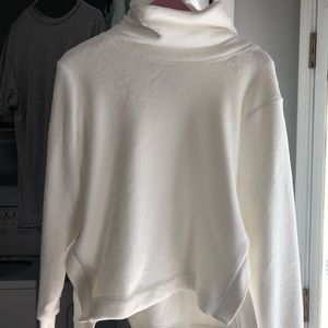 Athleta Double Cozy Karma Funnel Neck Pullover Sz. Medium